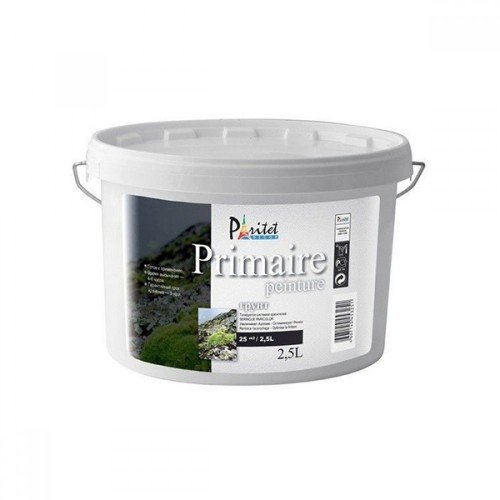 Грунт гладкий PRIMARIE PEINTURE 2,5 л. (гладкий грунт на основе акрирловых сополимеров с добавлением титана)