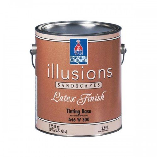 Краска SW ILLUSIONS SandScapesLatex/Интерьерная декоративная латексная с эффектом песка на основе винила (Колеровочная)/ 3,78л./A46W00300-16
