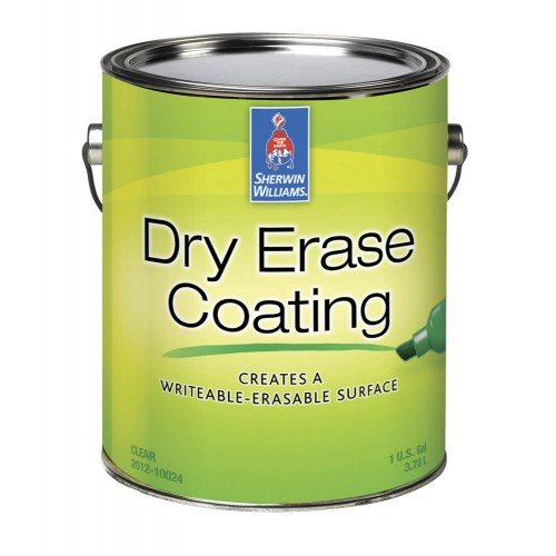 Покрытие SW Dry Erase Clear Gloss Coating/Двухкомпонентное водно-полиуретановое прозрачное покрытие с эффектом маркерной доски / 3,78л./KB65C2000-35
