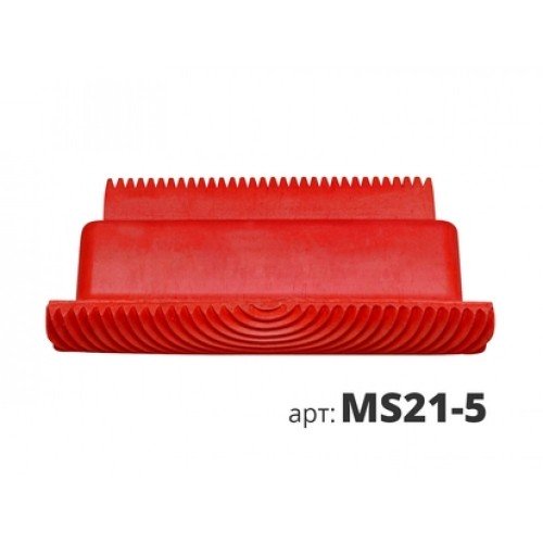 Скребок резиновый с эффектом под дерево MS21-5