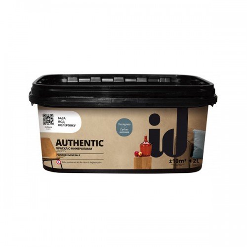 Декоративная фактурная краска Authentic ( с эффектом минеральной стены), 2л