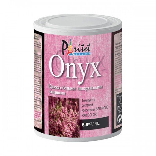 Декоративная фактурная краска ONYX 1 л. (покрытие с эффектом минералов)