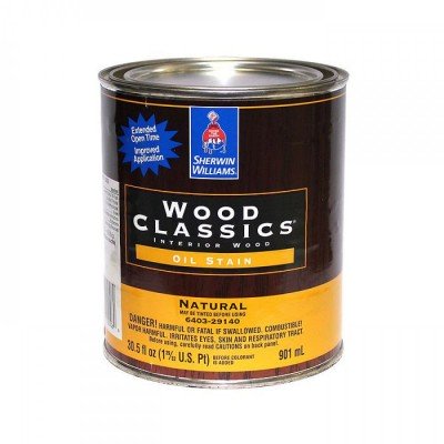Пропитка SW WoodClassics InteriorOilStainWildBerry/на масляной основе для внут. работ по дереву, дикая ягода (0,95 л)