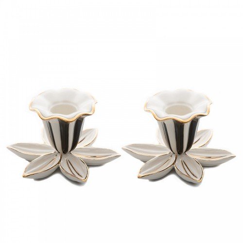 НАБОР ПОДСВЕЧНИКОВ 2 ШТ. MOD FLOWER (12x6см) 35514-1602