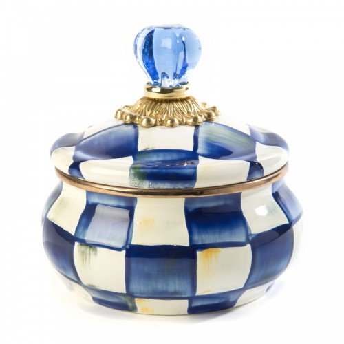 ГОРШОЧЕК С КРЫШКОЙ ROYAL CHECK (13Dx14H см) 89223-240