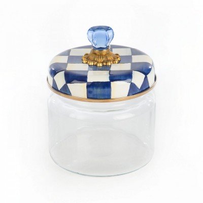 БАНКА ДЛЯ СЫПУЧИХ ПРОДУКТОВ МАЛАЯ ROYAL CHECK (17Dx18H см) 89246-240