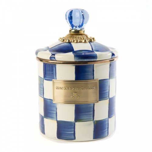 БАНКА ДЛЯ СЫПУЧИХ ПРОДУКТОВ МАЛАЯ ROYAL CHECK (13Dx19H см) 89224-240